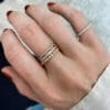 Baguette Channel Ring