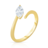 Marquise Open Wrap Ring